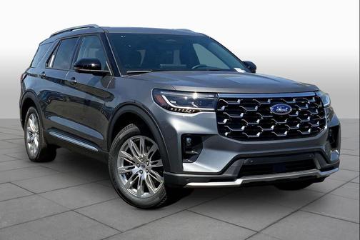 Carbonized Gray Metallic 2026 Ford Explorer Platinum