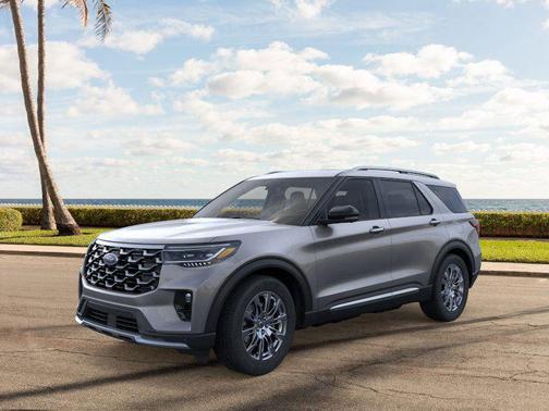 Carbonized Gray Metallic 2026 Ford Explorer Platinum