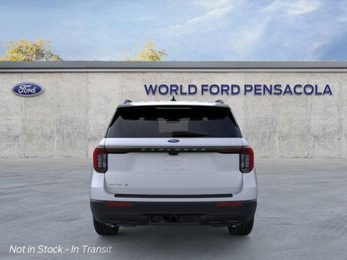 Silver 2026 Ford Explorer Active