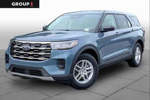 Vapor Blue Metallic 2026 Ford Explorer Active 100A