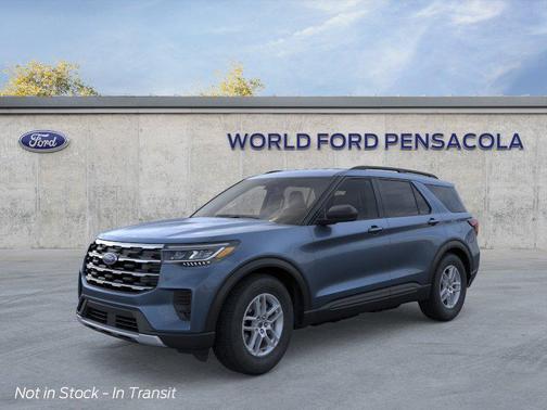 Vapor Blue Metallic 2026 Ford Explorer Active 100A