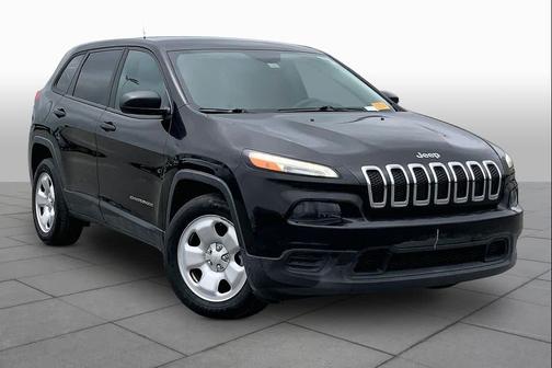 Brilliant Black Crystal Pearlcoat 2016 Jeep Cherokee Sport
