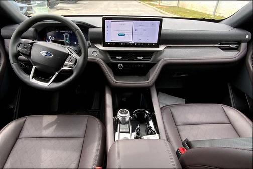 Space White Metallic 2026 Ford Explorer Platinum