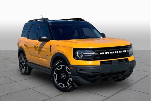 Cyber Orange Metallic Tricoat 2022 Ford Bronco Sport Outer Banks