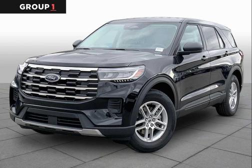 Agate Black Metallic 2026 Ford Explorer Active