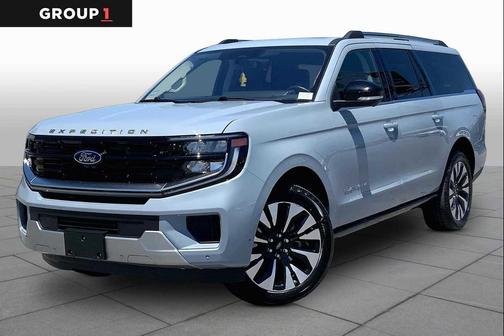 Glacier Gray Metallic TriCoat 2025 Ford Expedition Max Platinum