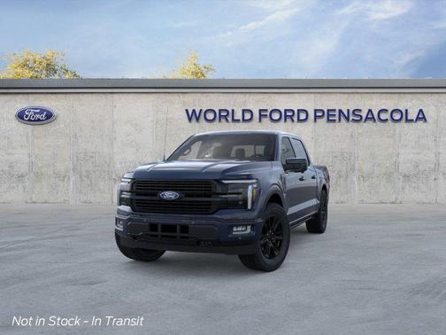 Antimatter Blue Metallic 2026 Ford F-150 Platinum