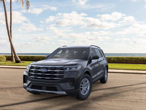 Agate Black Metallic 2026 Ford Explorer Active