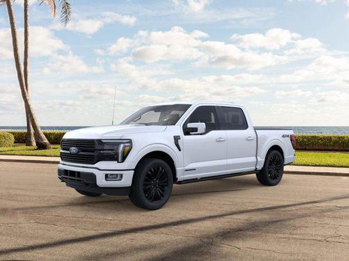 Star White Metallic Tri-Coat 2026 Ford F-150 Platinum