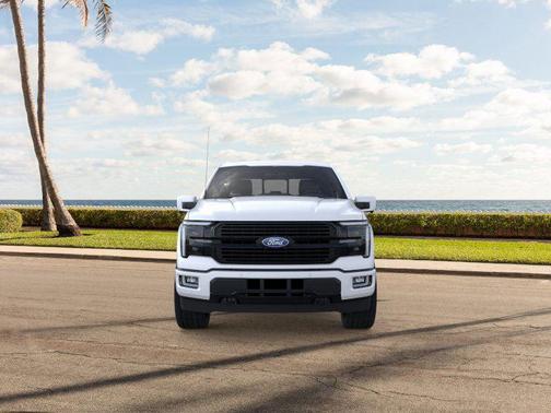 Star White Metallic Tri-Coat 2026 Ford F-150 Platinum