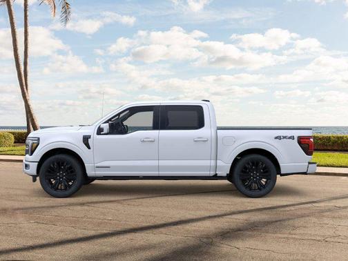Star White Metallic Tri-Coat 2026 Ford F-150 Platinum