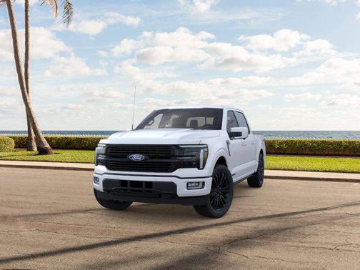 Star White Metallic Tri-Coat 2026 Ford F-150 Platinum