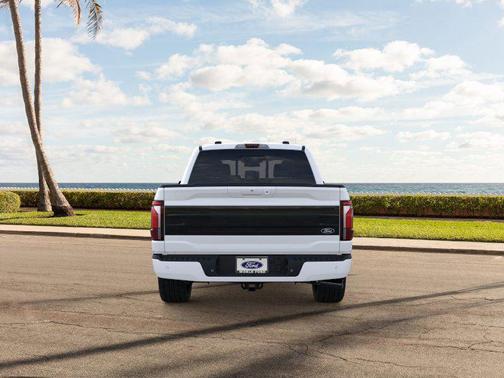Star White Metallic Tri-Coat 2026 Ford F-150 Platinum