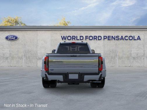 Glacier Gray Metallic Tri-Coat 2026 Ford F-350 Platinum