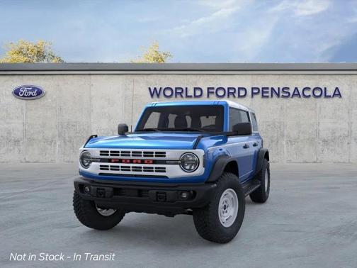 Velocity Blue Metallic 2026 Ford Bronco Heritage Edition