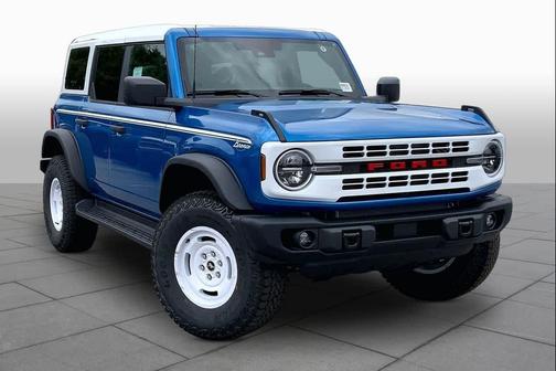 Velocity Blue Metallic 2026 Ford Bronco Heritage Edition