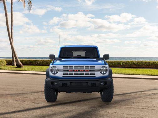 Velocity Blue Metallic 2026 Ford Bronco Heritage Edition