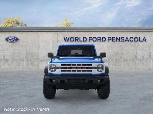 Velocity Blue Metallic 2026 Ford Bronco Heritage Edition