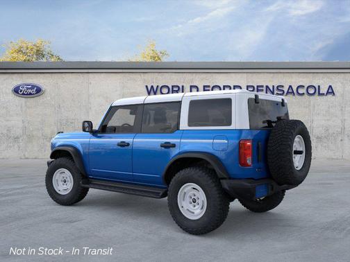Velocity Blue Metallic 2026 Ford Bronco Heritage Edition