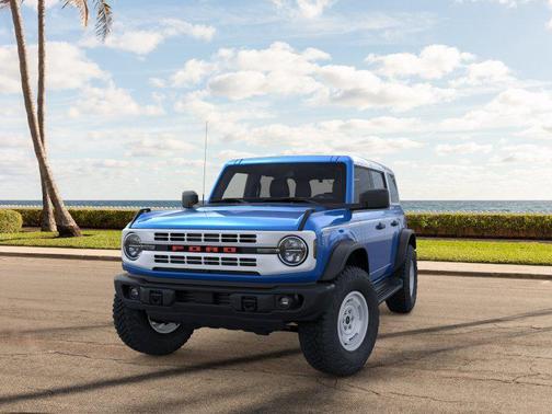 Velocity Blue Metallic 2026 Ford Bronco Heritage Edition