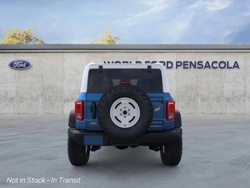 Velocity Blue Metallic 2026 Ford Bronco Heritage Edition