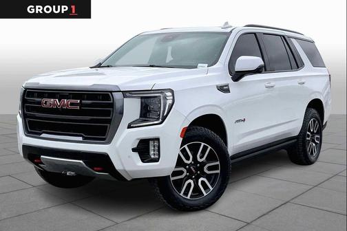 Summit White 2024 GMC Yukon 4WD AT4
