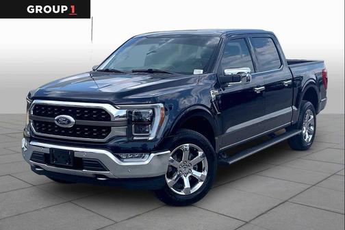 Antimatter Blue Metallic 2023 Ford F-150 King Ranch