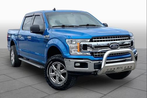Velocity Blue Metallic 2019 Ford F-150 XLT