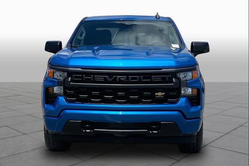 Glacier Blue Metallic 2024 Chevrolet Silverado 1500 Custom