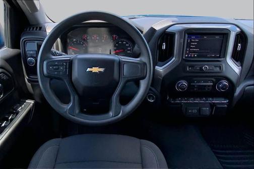 Glacier Blue Metallic 2024 Chevrolet Silverado 1500 Custom