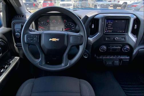 Glacier Blue Metallic 2024 Chevrolet Silverado 1500 Custom