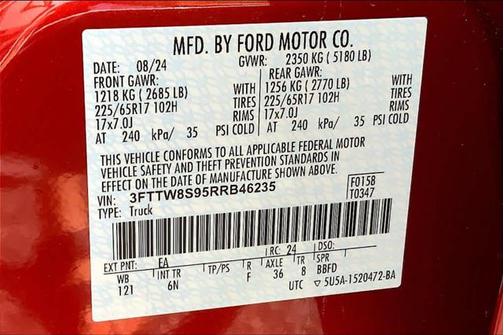 2024 Ford Maverick Lariat