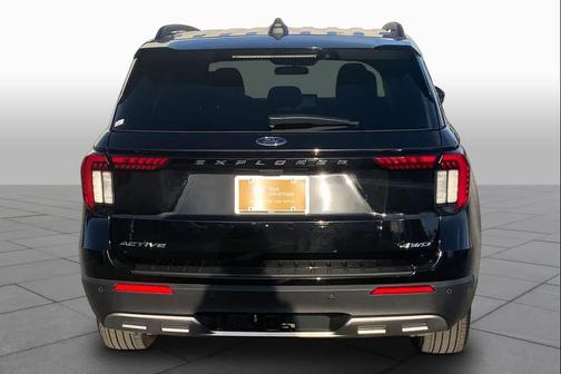 Agate Black Metallic 2026 Ford Explorer Active