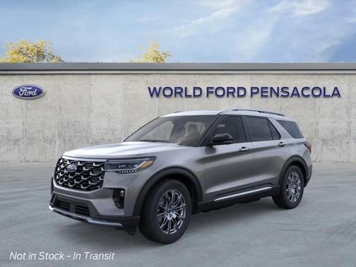 Carbonized Gray Metallic 2026 Ford Explorer Platinum