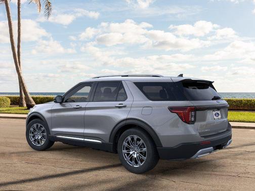 Carbonized Gray Metallic 2026 Ford Explorer Platinum