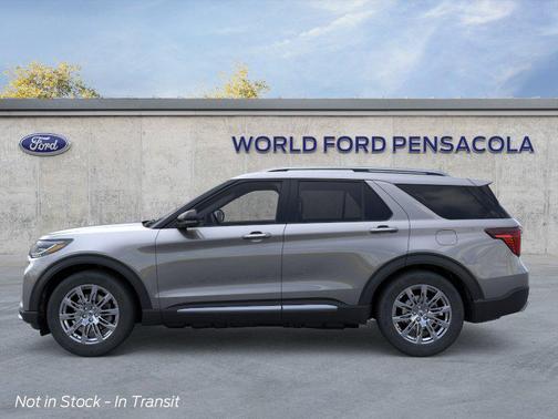 Carbonized Gray Metallic 2026 Ford Explorer Platinum