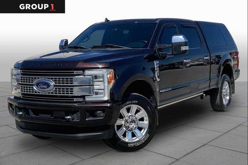 Magma Red Metallic 2019 Ford F-250 Platinum