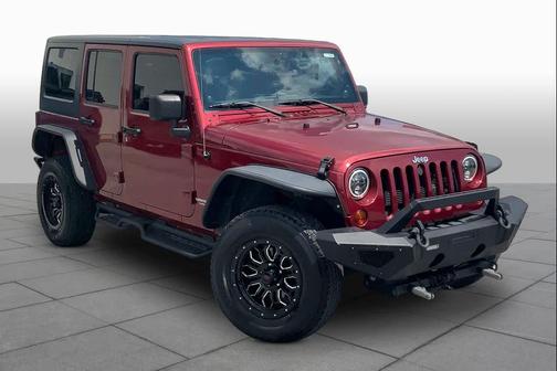 Deep Cherry Red Crystal Pearl 2012 Jeep Wrangler Unlimited Sport