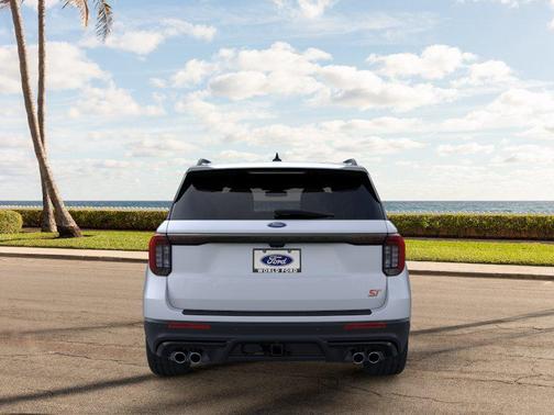 Space White Metallic 2026 Ford Explorer ST
