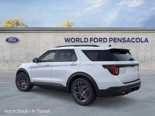 Silver 2026 Ford Explorer ST