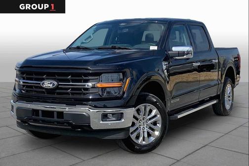 Agate Black Metallic 2024 Ford F-150 XLT