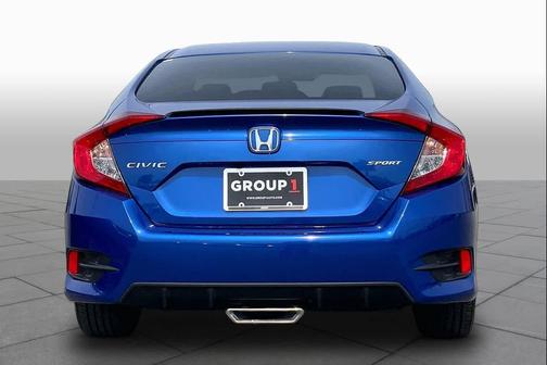 Aegean Blue Metallic 2020 Honda Civic Sport