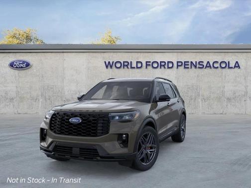 Gray 2026 Ford Explorer ST-Line