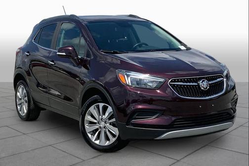 Black Cherry Metallic 2017 Buick Encore Preferred