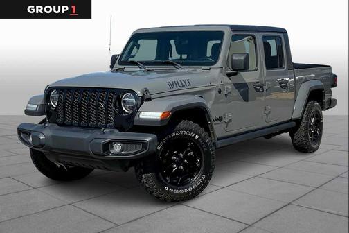 Sting-Gray Clearcoat 2021 Jeep Gladiator Willys 4x4