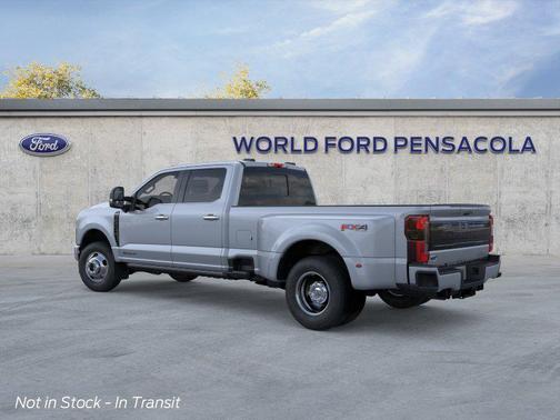 Glacier Gray Metallic Tri-Coat 2026 Ford F-350 Platinum