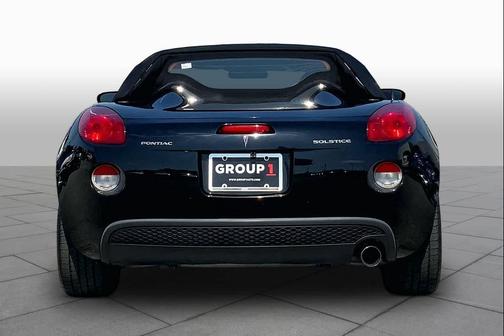 Mysterious (Black) 2007 Pontiac Solstice 2dr Convertible