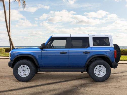 Velocity Blue Metallic 2026 Ford Bronco Heritage Edition