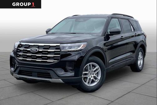 Agate Black Metallic 2026 Ford Explorer Active