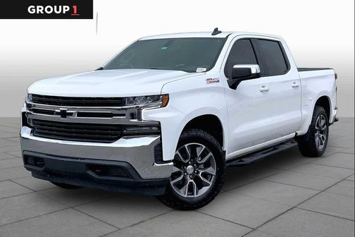 Summit White 2021 Chevrolet Silverado 1500 LT